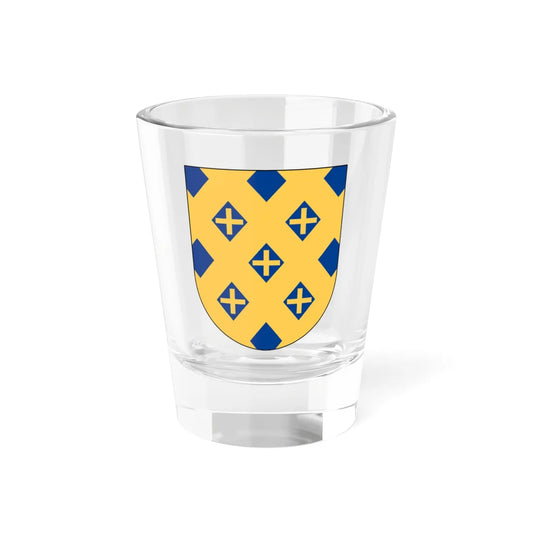 Skönberga församling vapen (Sweden) (Coat of Arms) Shot Glass 1.5oz 1.5oz - Go Mug Yourself