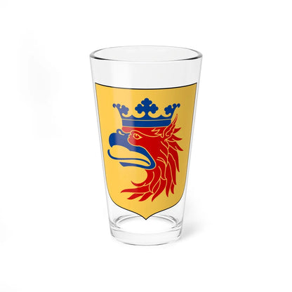 Skåne landskapsvapen (Sweden) (Coat of Arms) Pint Glass 16oz 16oz - Go Mug Yourself