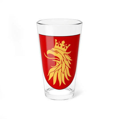 Skåne län vapen (Sweden) (Coat of Arms) Pint Glass 16oz 16oz - Go Mug Yourself