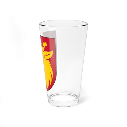 Skåne länsvapen  Riksarkivet Sverige (Sweden) (Coat of Arms) Pint Glass 16oz - Go Mug Yourself