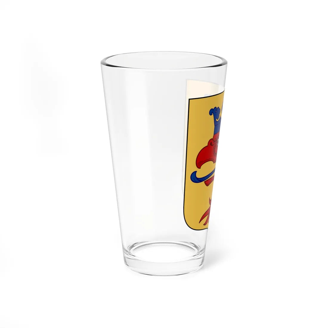 Skånes vapen (Sweden) (Coat of Arms) Pint Glass 16oz - Go Mug Yourself