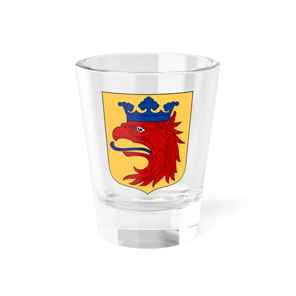 Skånes vapen (Sweden) (Coat of Arms) Shot Glass 1.5oz 1.5oz - Go Mug Yourself