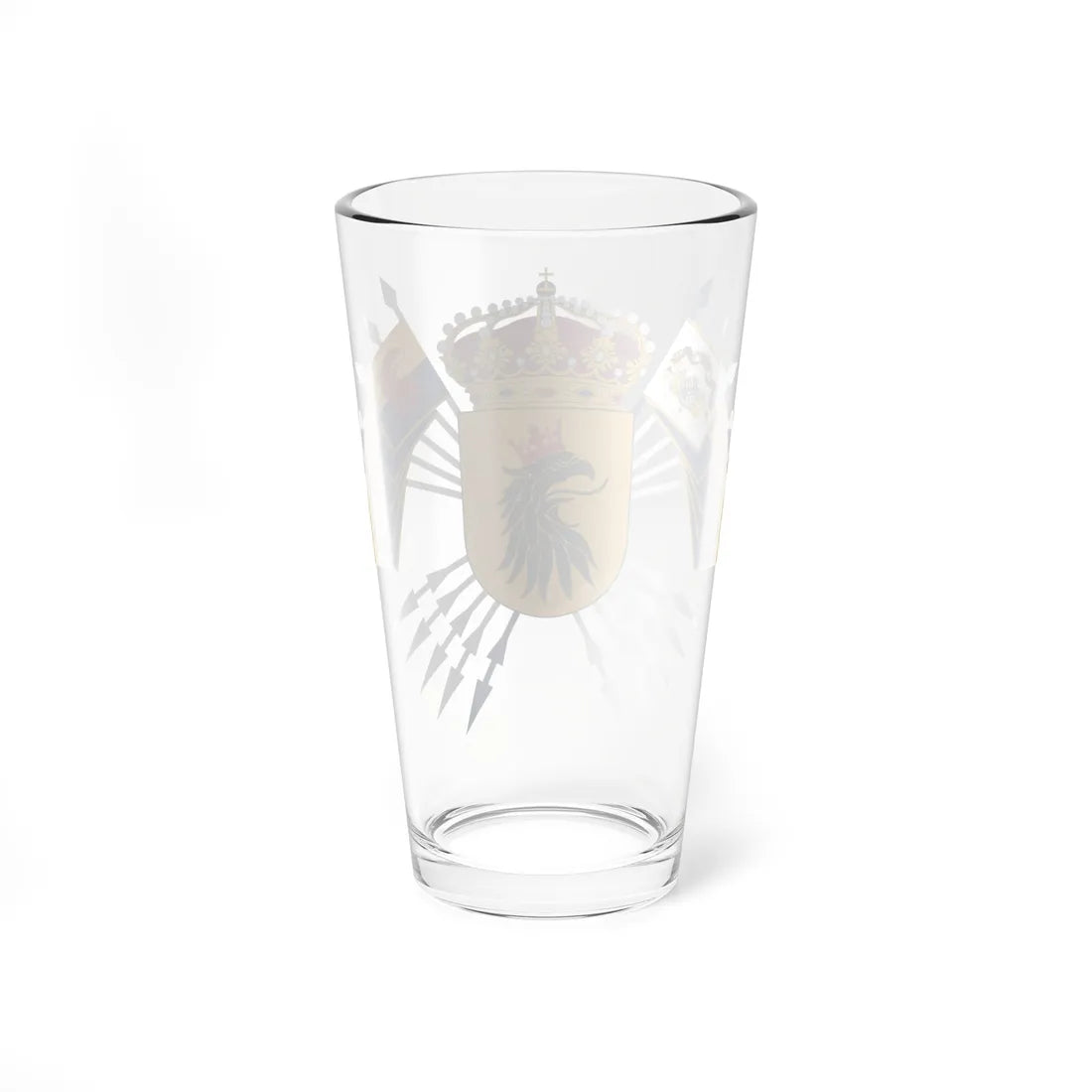 Skånska dragonregementet vapen (Sweden) (Coat of Arms) Pint Glass 16oz - Go Mug Yourself