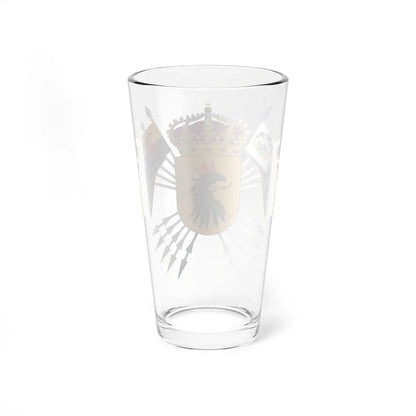 Skånska dragonregementet vapen (Sweden) (Coat of Arms) Pint Glass 16oz - Go Mug Yourself
