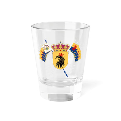 Skånska dragonregementet vapen (Sweden) (Coat of Arms) Shot Glass 1.5oz 1.5oz - Go Mug Yourself