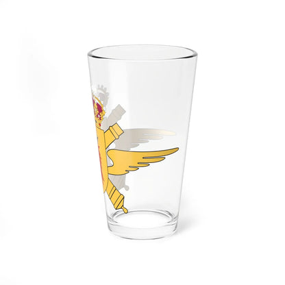 Skånska luftvärnsregementet vapen (Sweden) (Coat of Arms) Pint Glass 16oz - Go Mug Yourself