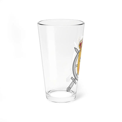 Skånska trängregementet vapen (Sweden) (Coat of Arms) Pint Glass 16oz - Go Mug Yourself