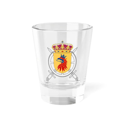 Skånska trängregementet vapen (Sweden) (Coat of Arms) Shot Glass 1.5oz 1.5oz - Go Mug Yourself