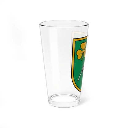 Skrīveru novads COA (Latvia) (Coat of Arms) Pint Glass 16oz - Go Mug Yourself