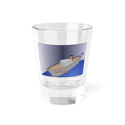 Slanga-fyrir1 (Iceland) Shot Glass 1.5oz 1.5oz - Go Mug Yourself