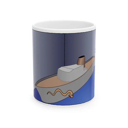 Slanga-fyrir1 (Iceland) White Coffee Mug 11oz - Go Mug Yourself