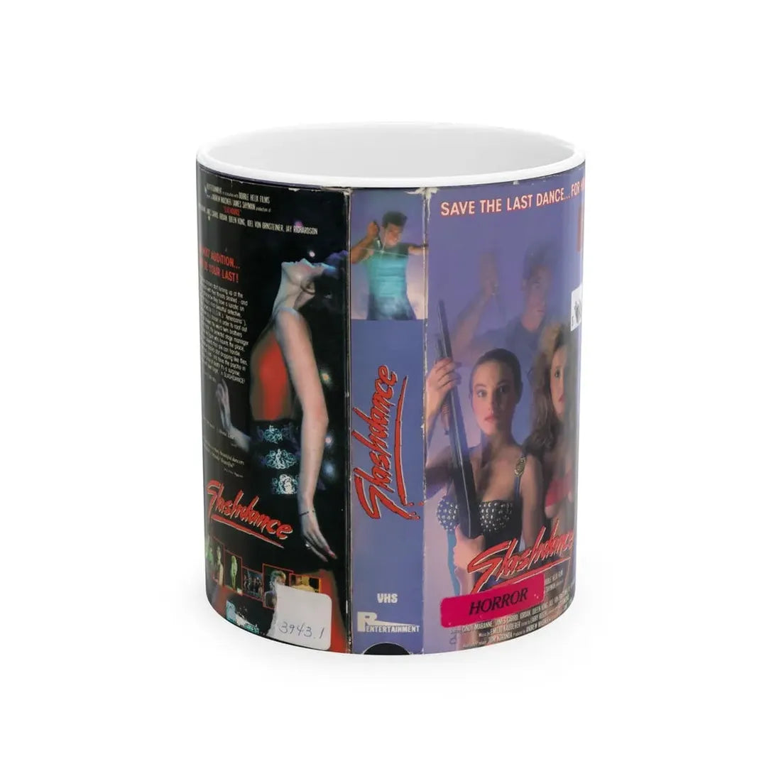 Slashdance (VHS COVER) - White Coffee Mug 11oz - Go Mug Yourself