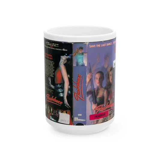 Slashdance (VHS COVER) - White Coffee Mug 15oz - Go Mug Yourself