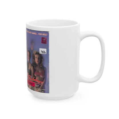 Slashdance (VHS COVER) - White Coffee Mug - Go Mug Yourself