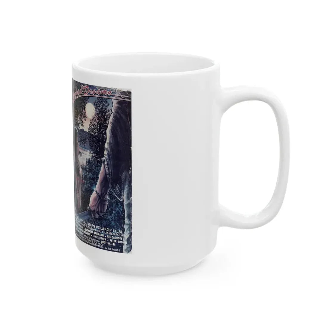 SLASHED DREAMS (VHS COVER) - White Coffee Mug - Go Mug Yourself