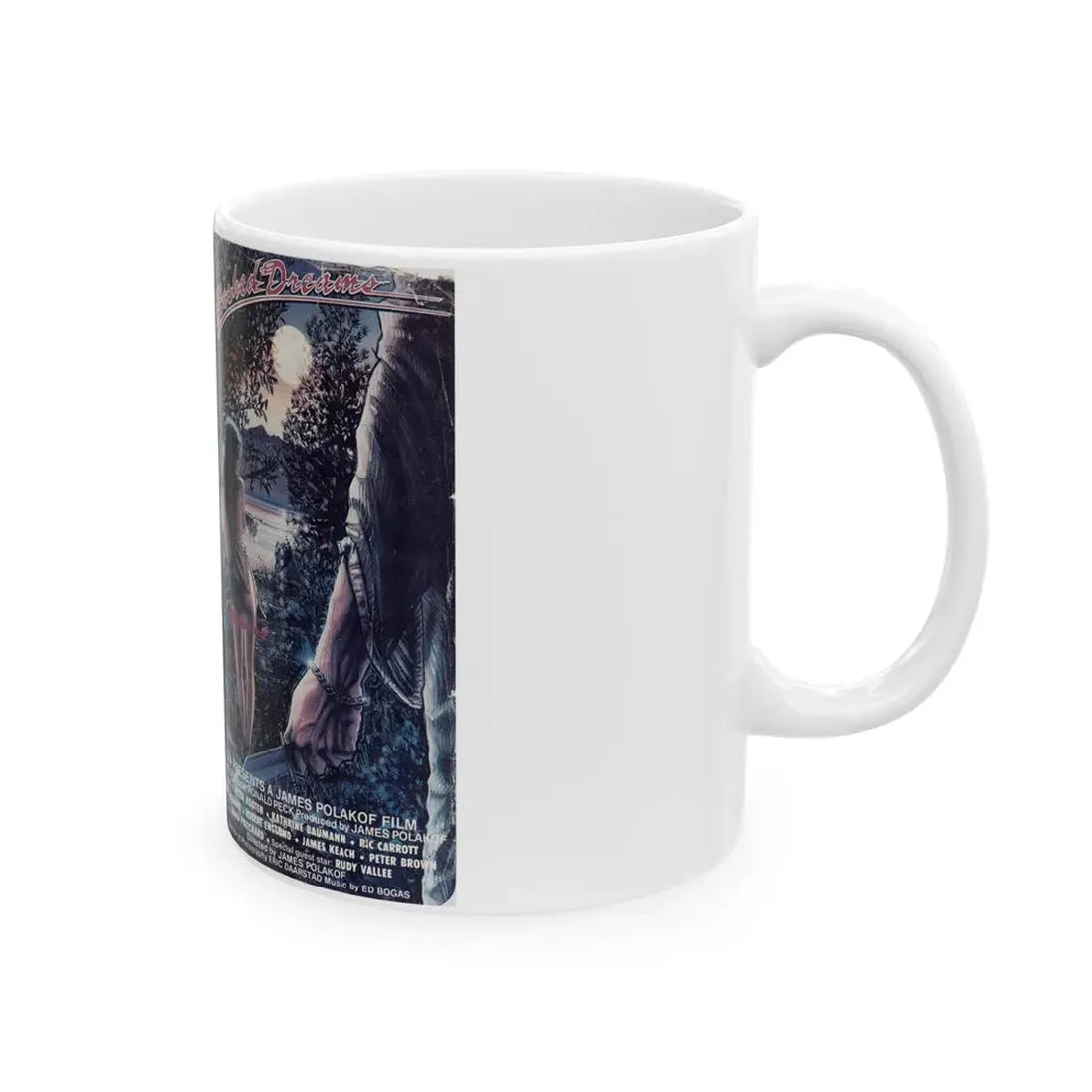 SLASHED DREAMS (VHS COVER) - White Coffee Mug - Go Mug Yourself