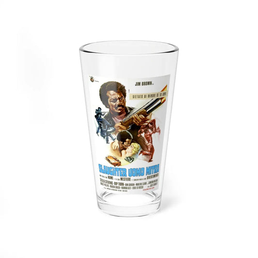 SLAUGHTER (2) 1972 Movie Poster - Pint Glass 16oz-16oz-Go Mug Yourself