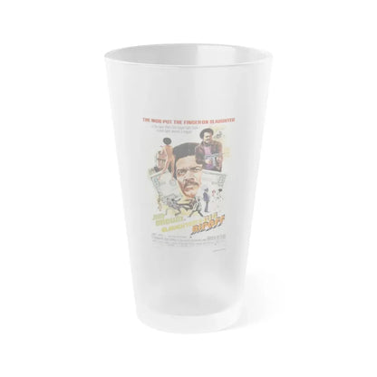 SLAUGHTER'S BIG RIP OFF 1973 Movie Poster - Frosted Pint Glass 16oz Default Title - Go Mug Yourself