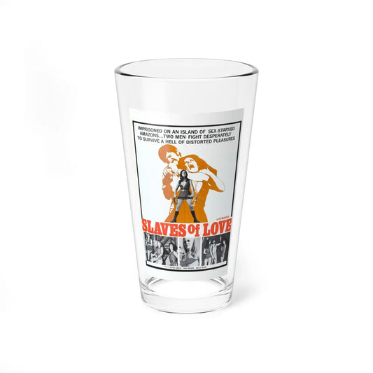 SLAVES OF LOVE 1969 Movie Poster - Pint Glass 16oz-16oz-Go Mug Yourself