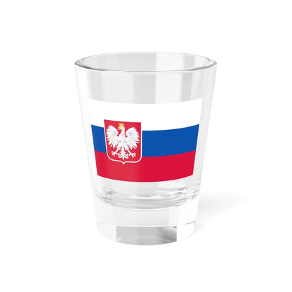 Slavic Flag of Poland (Poland) Shot Glass 1.5oz 1.5oz - Go Mug Yourself