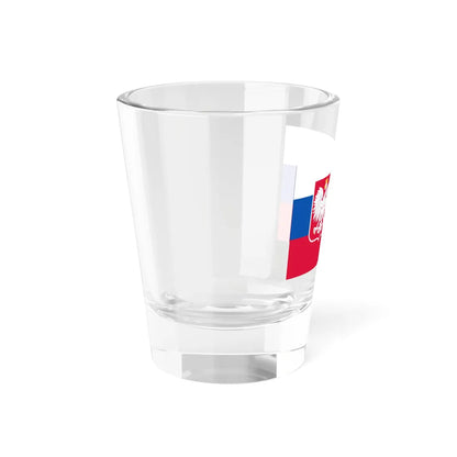 Slavic Flag of Poland (Poland) Shot Glass 1.5oz - Go Mug Yourself