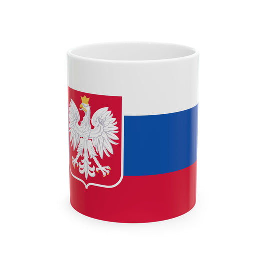 Slavic Flag of Poland (Poland) White Coffee Mug-11oz-Go Mug Yourself