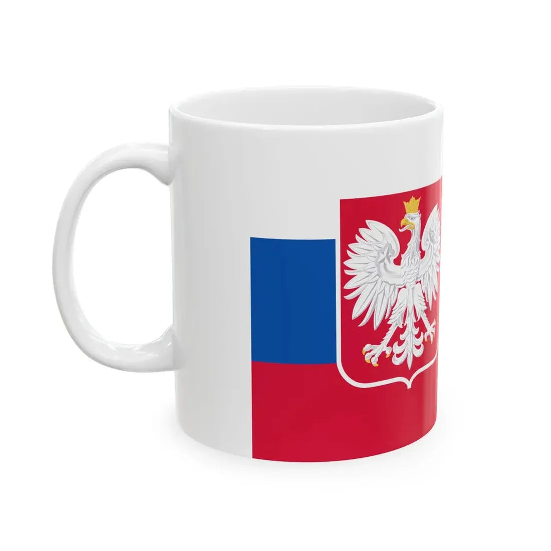 Slavic Flag of Poland (Poland) White Coffee Mug - Go Mug Yourself