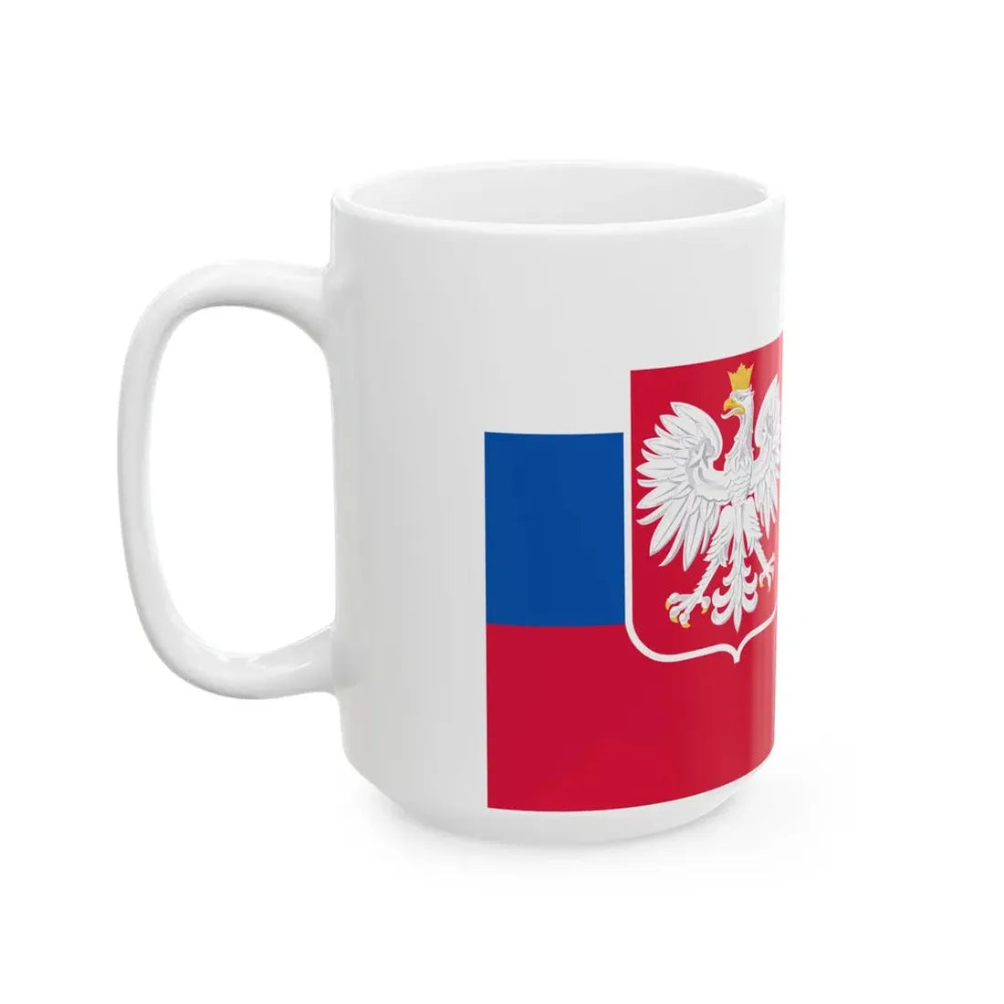Slavic Flag of Poland (Poland) White Coffee Mug - Go Mug Yourself