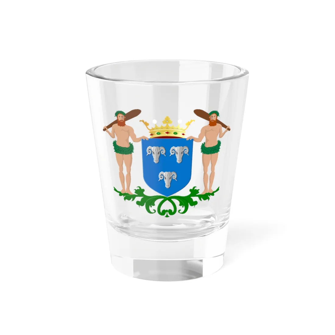 Sleen wapen (Netherlands) (Coat of Arms) Shot Glass 1.5oz 1.5oz - Go Mug Yourself