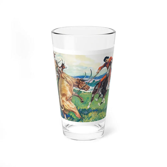 Sleep All Winter by Richard Wormser and Dan Gordon (2), Esquire, June 1949 (Magazine Illustration) Pint Glass 16oz 16oz - Go Mug Yourself