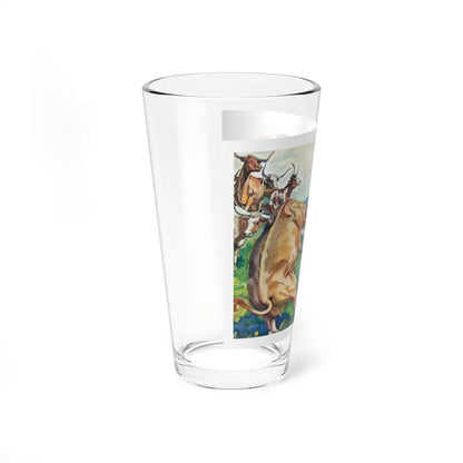 Sleep All Winter by Richard Wormser and Dan Gordon (2), Esquire, June 1949 (Magazine Illustration) Pint Glass 16oz - Go Mug Yourself