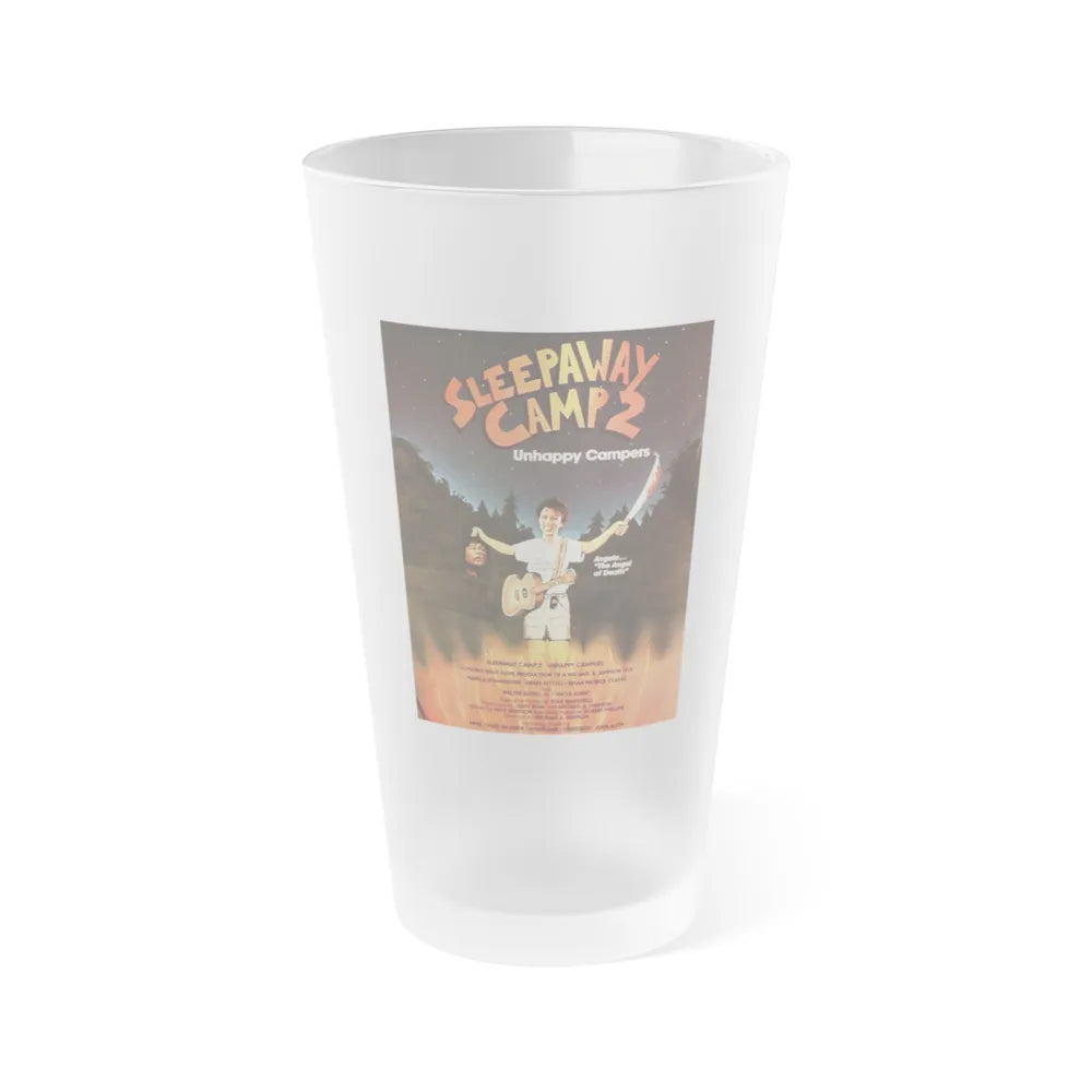 SLEEPAWAY CAMP 2 1988 Movie Poster - Frosted Pint Glass 16oz-Go Mug Yourself