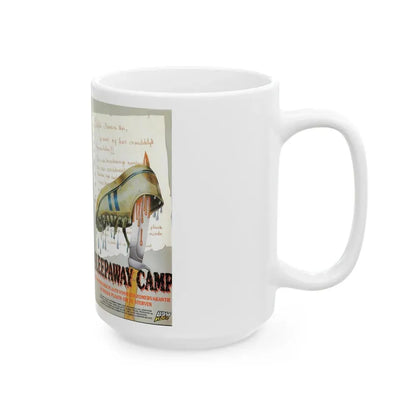 SLEEPAWAY CAMP BOM VIDEO (VHS COVER) - White Coffee Mug - Go Mug Yourself