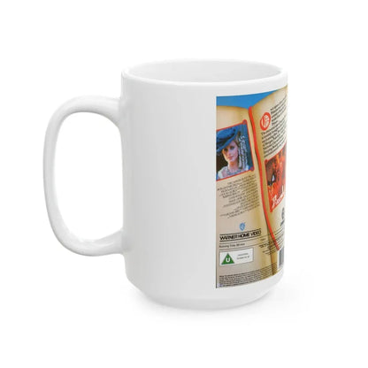 SLEEPING BEAUTY CANNON (VHS COVER) - White Coffee Mug - Go Mug Yourself