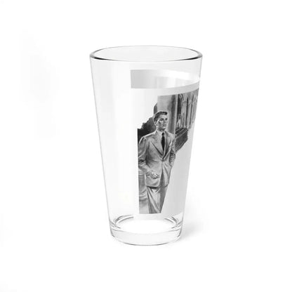Sleeping Crusader by Jane Seth-Smith, Woman And Home magazine, 1955 (Magazine Illustration) Pint Glass 16oz - Go Mug Yourself