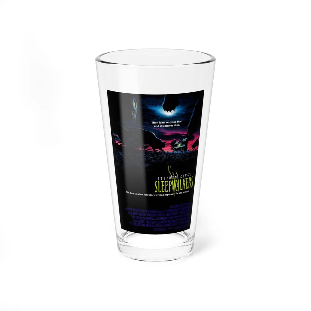 SLEEPWALKERS 1992 Movie Poster - Pint Glass 16oz-16oz-Go Mug Yourself