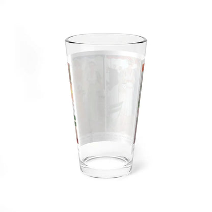 Sleeves Disown The Rest of the Frock..., McCall's, May 1932 (Magazine Illustration) Pint Glass 16oz - Go Mug Yourself