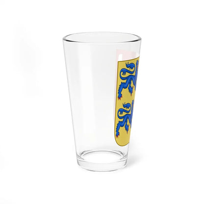 Slesvick-Holsace (Denmark) (Coat of Arms) Pint Glass 16oz - Go Mug Yourself
