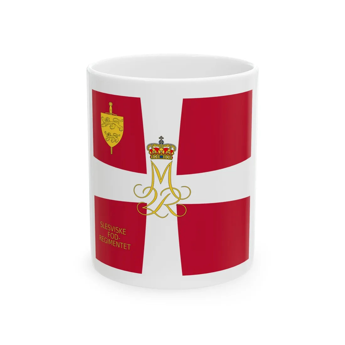 SLFR Colours (Denmark) White Coffee Mug 11oz - Go Mug Yourself
