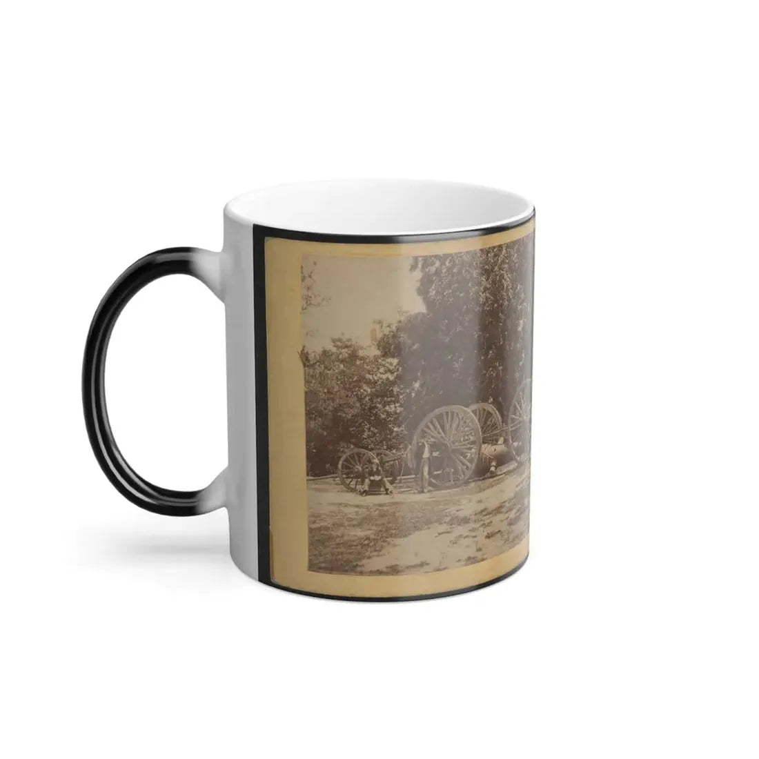 Sling for Heavy Artillery. Drewry's Bluff, Virginia (U.S. Civil War) Color Changing Coffee Mug 11oz - Go Mug Yourself