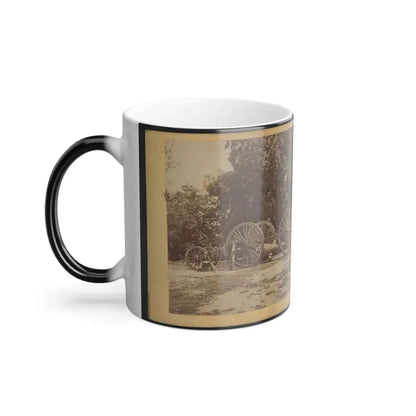 Sling for Heavy Artillery. Drewry's Bluff, Virginia (U.S. Civil War) Color Changing Coffee Mug 11oz - Go Mug Yourself