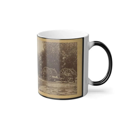 Sling for Heavy Artillery. Drewry's Bluff, Virginia (U.S. Civil War) Color Changing Coffee Mug 11oz - Go Mug Yourself