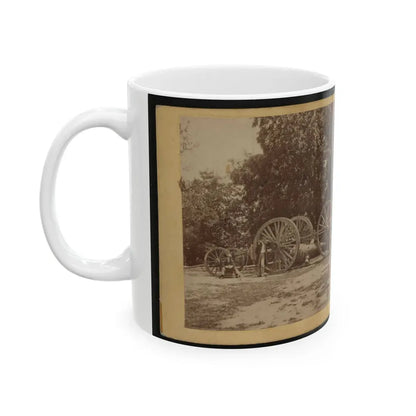Sling For Heavy Artillery. Drewry's Bluff, Virginia (U.S. Civil War) White Coffee Mug - Go Mug Yourself