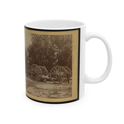 Sling For Heavy Artillery. Drewry's Bluff, Virginia (U.S. Civil War) White Coffee Mug - Go Mug Yourself