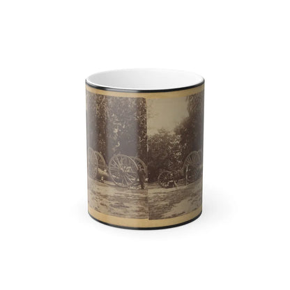 Sling for Heavy Artillery. Drewry's Bluff, Virginia (U.S. Civil War) Color Changing Coffee Mug 11oz-11oz-Go Mug Yourself