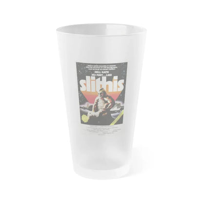 SLITHIS 1978 Movie Poster - Frosted Pint Glass 16oz Default Title - Go Mug Yourself