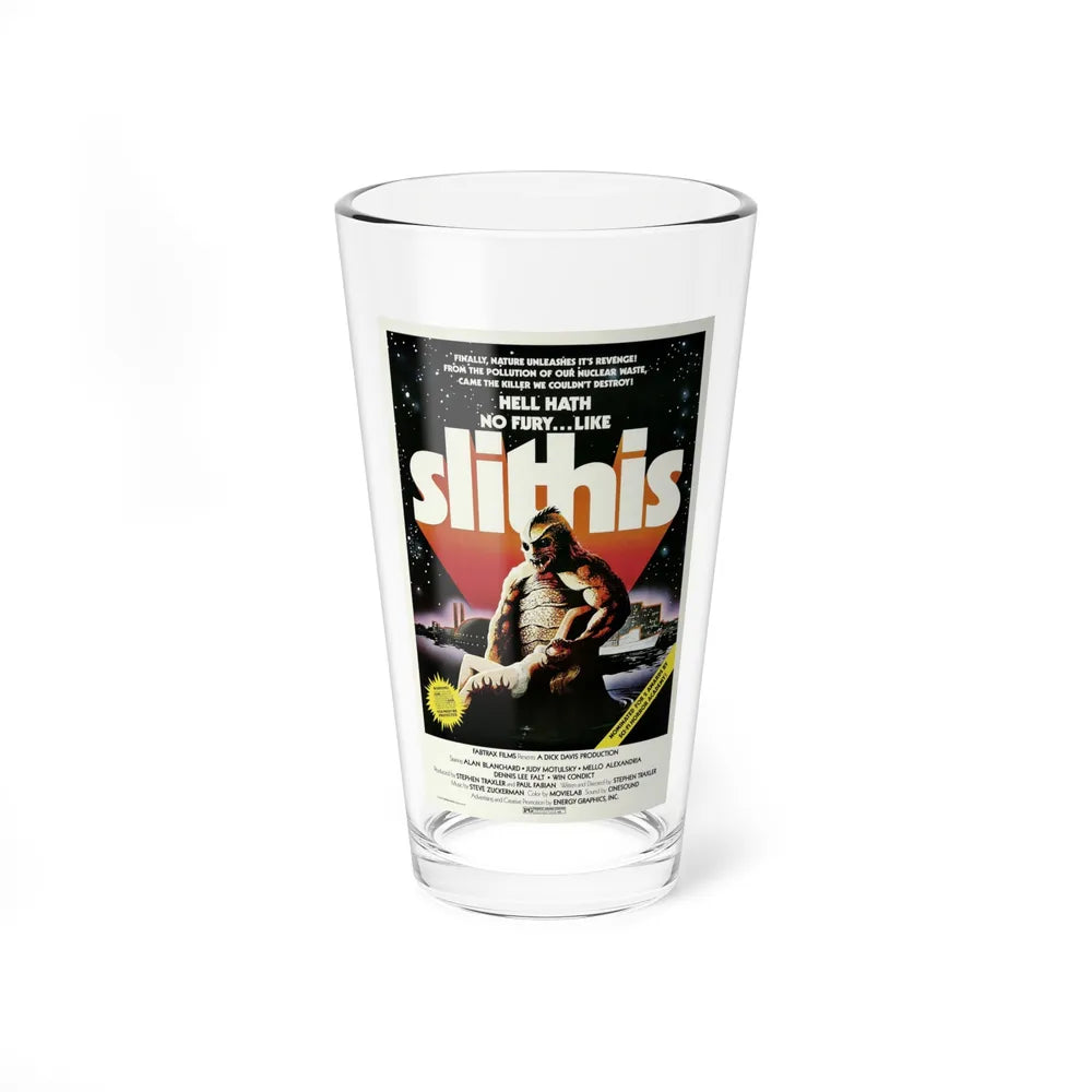 SLITHIS 1978 Movie Poster - Pint Glass 16oz-16oz-Go Mug Yourself