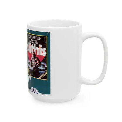 SLITHIS (VHS COVER) - White Coffee Mug - Go Mug Yourself
