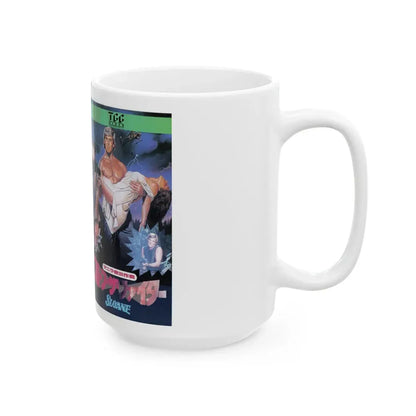 SLOANE (VHS COVER) - White Coffee Mug - Go Mug Yourself