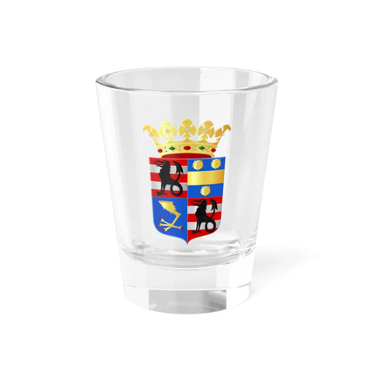 Slochteren wapen (Netherlands) (Coat of Arms) Shot Glass 1.5oz 1.5oz - Go Mug Yourself